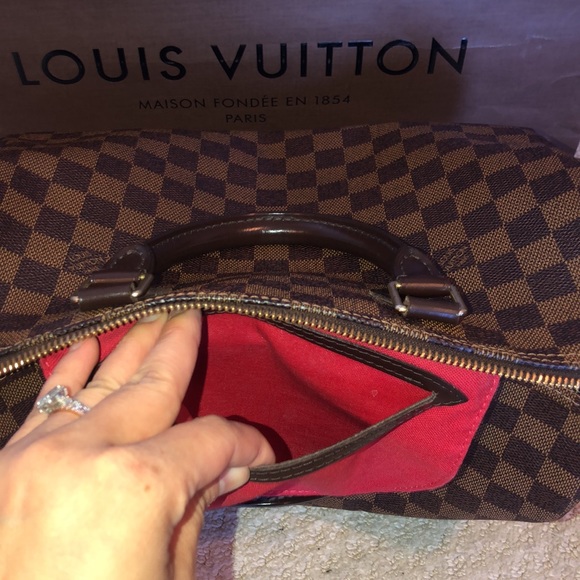 Louis Vuitton Speedy 30 in Damien Ebene - Picture 14 of 16
